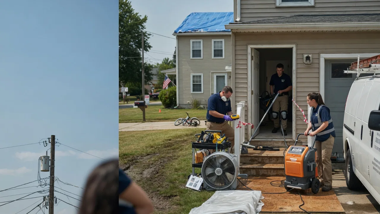 Water Damage Repair in Buck Creek, IN near me